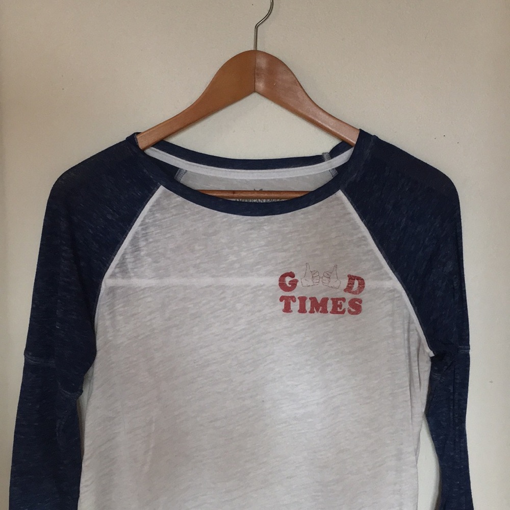 American Eagle Outfitters- BASEBALL TEE